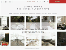 Tablet Screenshot of living-rooms.co.uk